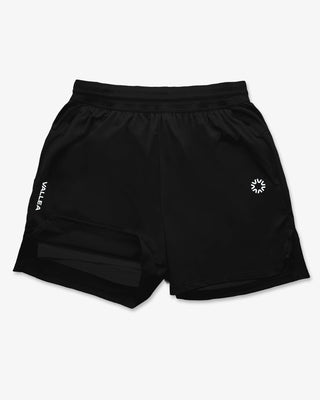 2-In-1 Shorts – Black