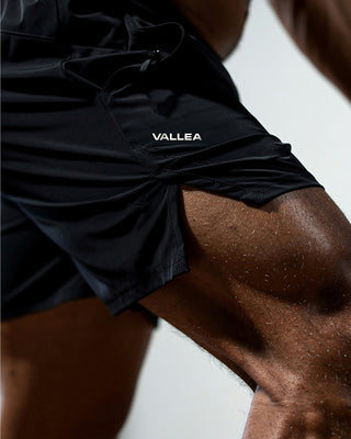 2-In-1 Shorts – Black