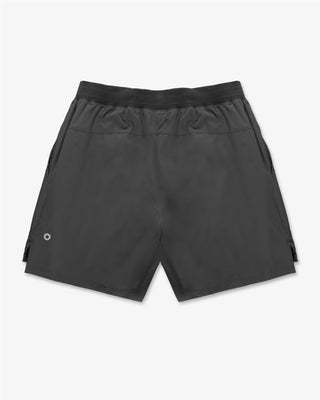 VALLEA Core Shorts in Graphite - back