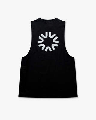 VALLEA Training Vest in Black - back
